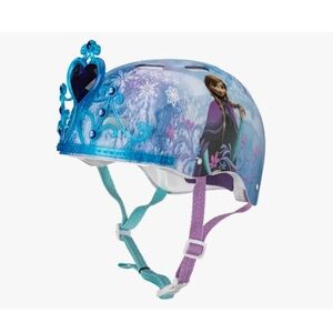 Disney Frozen Helmet with Teal and Purple Accents